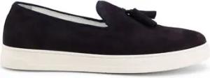 Duca Di Morrone Herrenschuhe Diego - Suede Dark Blue