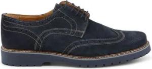 Duca Di Morrone Halbschuhe Tancredi - Suede Blue