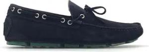 Duca Di Morrone Mokassins Edoardo - Suede Blue/Green