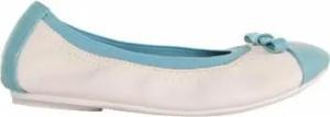 Flower Girl  Ballerinas 851630-B4020 LBLUE-WHITE