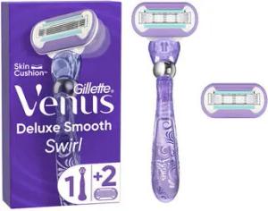 Gillette Accessoires Körper Venus Swirl Smooth Maschine + 2 Ersatzteile