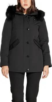 Blauer Parkas IRMA 24WBLDB03294