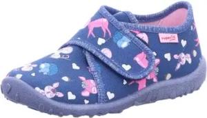 Superfit Pantoffeln Kinder Hausschuh Textil SPOTTY