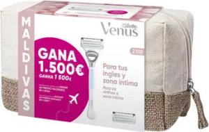 Gillette Badelotion Venus Intima Bag Maldives Maschine + 2 Ersatzteile