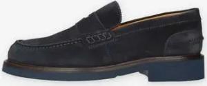 Exton Herrenschuhe 442-CAMOSCIO-BLU
