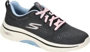 Skechers Herrenschuhe Sportschuhe Go Walk Sneakers Arch Fit Schuhe 125311 125311/BKBL