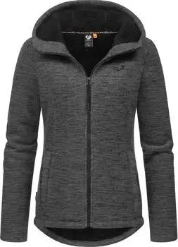 Ragwear Sweatshirt Kapuzenstrickjacke Lyshka Melange