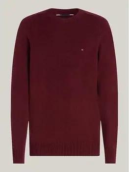 Tommy Hilfiger  Pullover MW0MW36535 LAMBSWOOL-TVY DEEP ROUGE HTR
