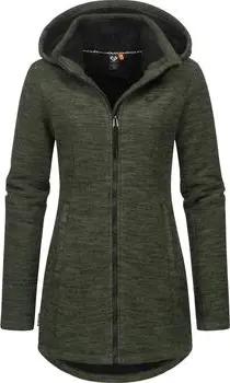 Ragwear Sweatshirt Longstrickjacke Leysha Melange