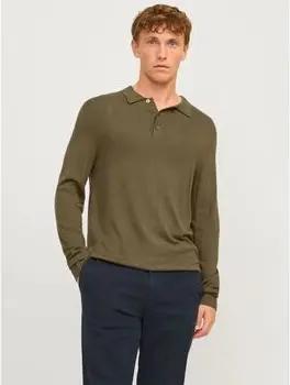 Jack & Jones Pullover 12259650 WILLIAM POLO-PEAT MELANGE