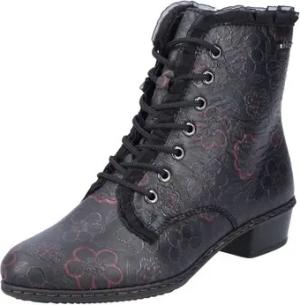 Rieker Stiefel Stiefeletten Schnürstiefelette Y0703-90