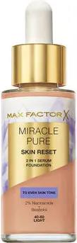 Max Factor Make-up & Foundation Miracle Pure Serum Mit Farbe 40 - 60-light