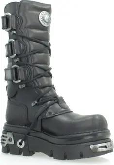New Rock  Stiefel BOOT METALLIC
