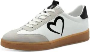 Marco Tozzi Sneaker Weiß Herz 2-83701-44/110 110