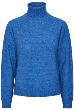 Pieces Pullover 17139792 JULIANA ROLLNECK-AIRY BLUE
