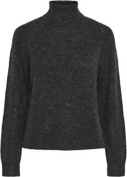 Pieces Pullover 17139792 JULIANA ROLLNECK-DARK GRAY MELANGE