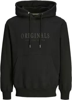 Jack & Jones  Sweatshirt 12262811 FREDERIKSBERG SWEAT HOOD-BLACK