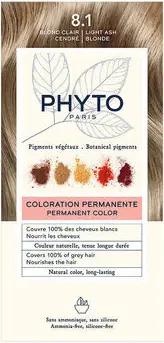 Phyto Haarfärbung Phytocolor 8.1-helles Cendre-blond 4 Stk