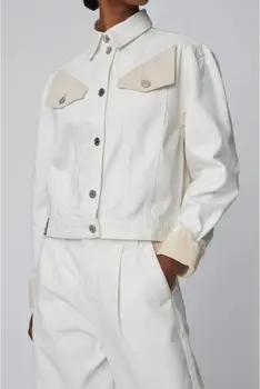 Stella Nova  Jacken TWO-TONED COTTON JACKET
