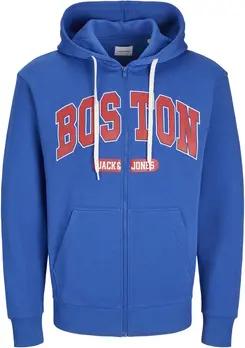 Jack & Jones Jacken Jacke BRADLEY VARSITY Kapuzensweatjacke