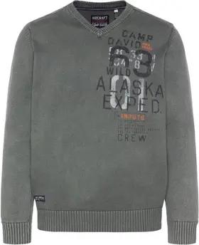 Camp David Pullover Pullover Strickpullover V-Neck
