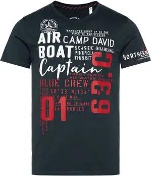 Camp David T-Shirt T-Shirt ALASKA ICE TOUR Kurzarmshirt