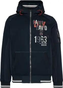 Camp David Jacken Jacke THE CRAFTSMEN Kapuzensweatjacke
