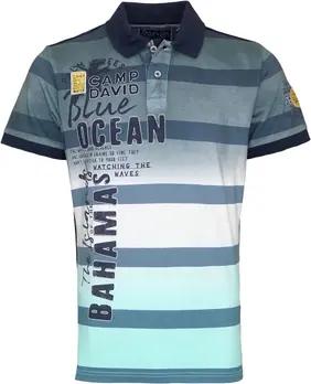 Camp David T-Shirts & Poloshirts Poloshirt Beach Life Kurzarmshirt mit Polokragen