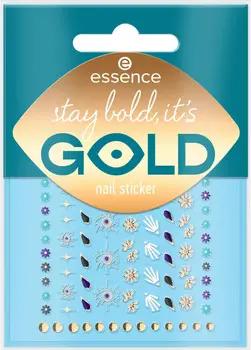 Essence Manuküre Set Stay Bold, It's Gold Nagelsticker