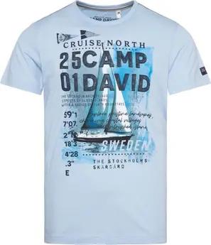 Camp David T-Shirt T-Shirt CRUISE NORTH Kurzarmshirt