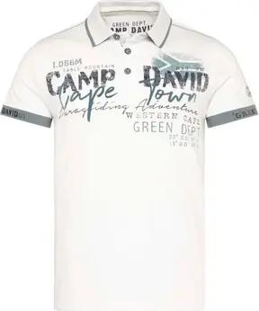 Camp David T-Shirts & Poloshirts Poloshirt PARAGLIDING CAPE TOWN I Polo-Kurzarmshirt