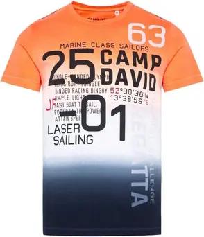 Camp David T-Shirt T-Shirt Laser Sailing Kurzarmshirt