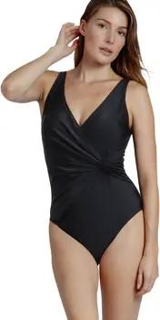 Admas Badeanzug Einteiliger Badeanzug vorgeformt shapewear Curvy