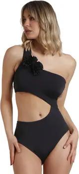 Admas Badeanzug Asymmetrischer vorgeformter einteiliger Badeanzug Beach Style