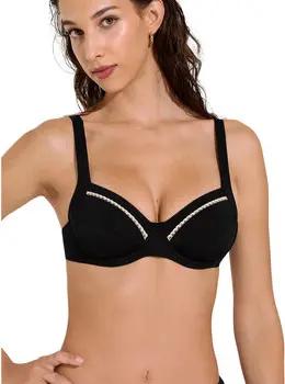 Lisca  Bikini Ober- und Unterteile Oberteil des Badeanzugs mit Armatur Verstellbare Träger Union