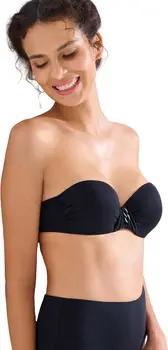 Lisca  Bikini Ober- und Unterteile Badeanzug-Oberteil Bandeau-Balconnet vorgeformt PALMA