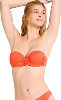 Lisca Bikini Ober- und Unterteile Badeanzug-Oberteil Bandeau-Balconnet vorgeformt PALMA