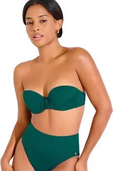 Lisca  Bikini Ober- und Unterteile Badeanzug-Oberteil Bandeau-Balconnet vorgeformt PALMA