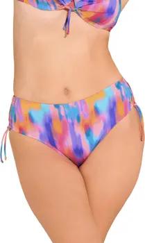 Lisca  Bikini Ober- und Unterteile Bikini-Strümpfe Badehose verstellbare Seiten JERSEY
