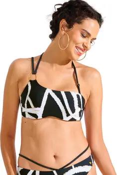 Lisca Bikini Ober- und Unterteile Badeanzug-Oberteil Bandeau-Balconnet vorgeformt HONOLULU