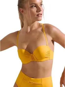 Lisca Bikini Ober- und Unterteile Badeanzug-Oberteil Bandeau-Balconnet vorgeformt Palma