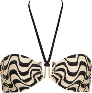 Lisca Bikini Ober- und Unterteile Bandeau-Badeanzug-Top ohne Bügel Iceland