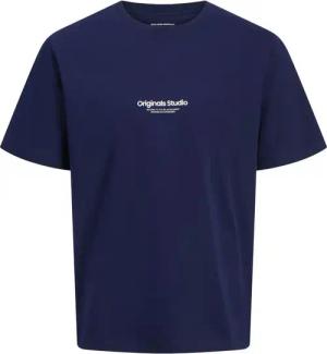 Jack & Jones T-Shirt - JORVESTERBRO TEE SS CREW NECK NOOS - S bis XL - für Männer - Größe S - blau