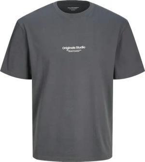 Jack & Jones T-Shirt - JORVESTERBRO TEE SS CREW NECK NOOS - S bis L - für Männer - Größe M - grau