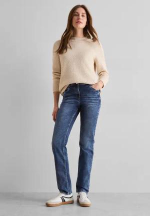 Cecil Straight-Jeans, mit Stretchanteil