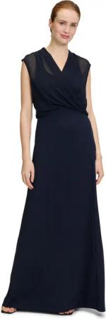 Vera Mont Abendkleid "Vera Mont Abendkleid mit Raffung", Materialmix