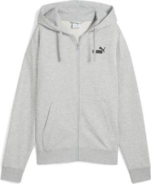 PUMA Sweatjacke "ESS Small No. 1 Logo Comfort Hoodie mit durchgehendem"
