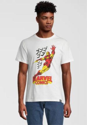 Recovered T-Shirt "Marvel Comics Iron Man Japan", mit angesagtem Iron Man Japan-Aufdruck