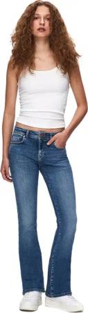 LTB Damen Jeans JULIANA - Low Waist - Bootcut - Blau