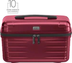 TITAN Litron Beautycase + Gratis Hotelgutschein Kirschrot